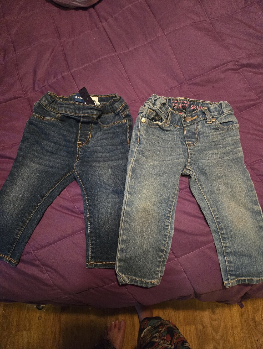 Kids Baby Girls Skinny Fit Jeans